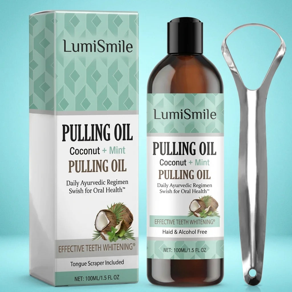 LumiSmile Coconut Mint Pulling Oil