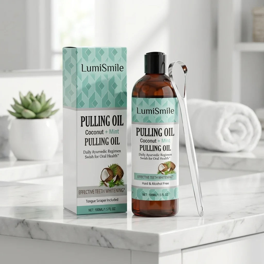 LumiSmile Coconut Mint Pulling Oil