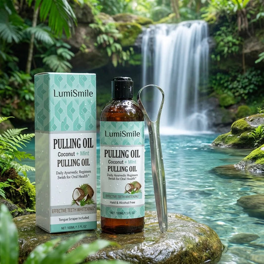 LumiSmile Coconut Mint Pulling Oil
